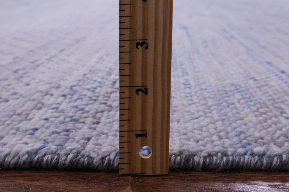 9' 11" X 14' 2" Savannah Grass Handmade Wool Rug - Q13413