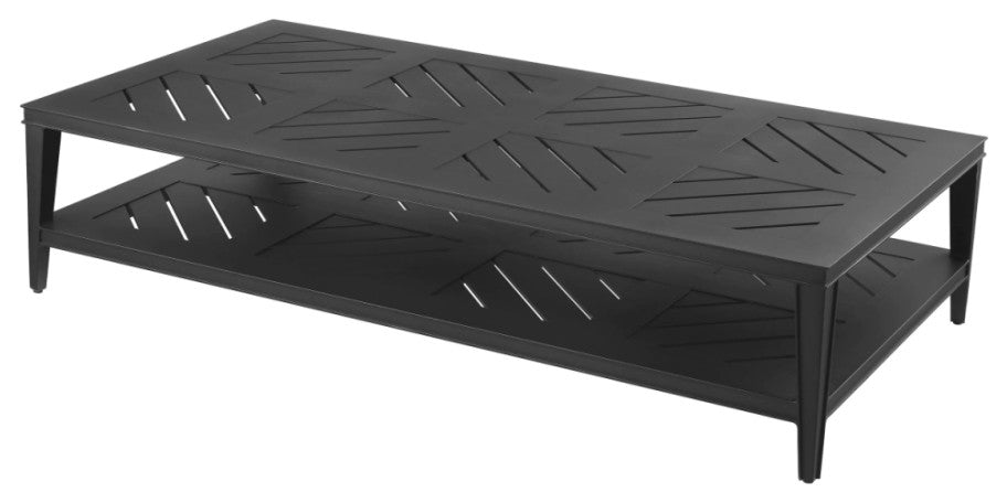 Black Rectangular Outdoor Coffee Table | Eichholtz Bell Rive