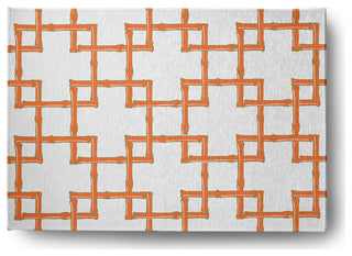 Bamboo Spring Chenille Rug, Blood Orange, 5'x7'