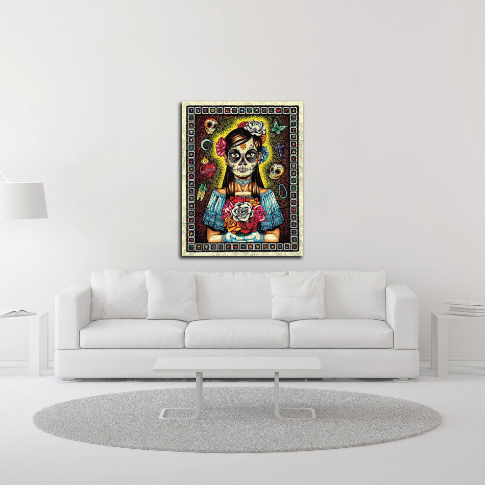 "Muerta" by Nicholas Ivins, Print on Canvas, 22"x28"
