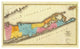"New York - Suffolk County, 1829" Digital Paper Print by David H. Burr, 24"x15"