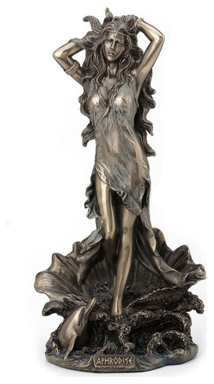Aphrodite Rising From The Sea Statue