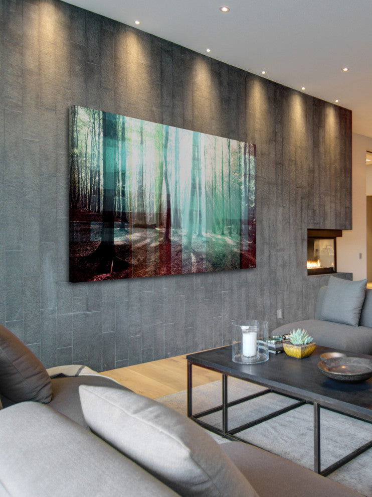 "Tree Rays" Fine Art Canvas Print, 24"x16"