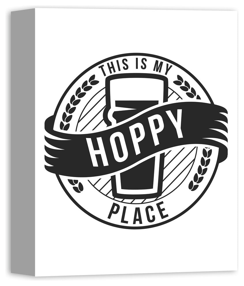 This Is My Hoppy Place 11x14 Canvas Wall Art