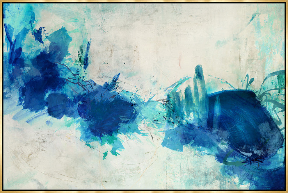 SeCrackle Finishet Vision of Luminous Real, 72.25"x48.25"