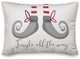 Elf Jingle All The Way 14x20 Spun Poly Pillow