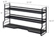 Tower Countertop 3-Shelf Rack, Black