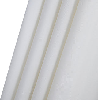 Fiji Patio Umbrella and Base, White, Teak Pole, Teak Cozumel Base