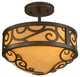 12 Wide Lilliana Semi-Flushmount