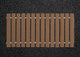 Roll-Up Boardwalk Composite Deck Board, Weathered Wood, 2'x9'