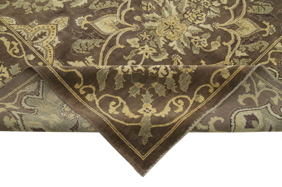 Rug N Carpet - Hand-Knotted Oriental 12' 0" x 14' 7" Oversize Oushak Area Rug