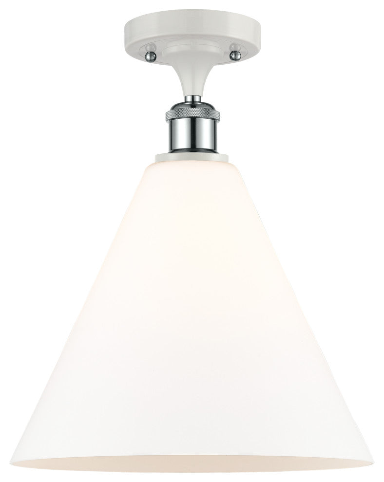 Innovations 516-1C-WPC-GBC-121-LED 1 Light Semi-Flush Mount