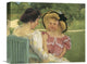 "Simone And Her Mother In The Garden 1904" Artwork, 16"x13"