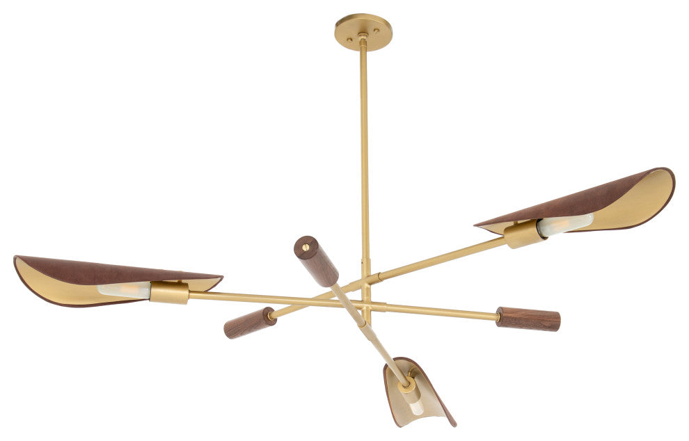Astrid Chandelier-Dark Brown Elek