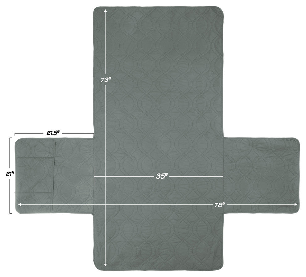 Furniture Cover, 100% Waterproof Protector Cover for Chair, Gray