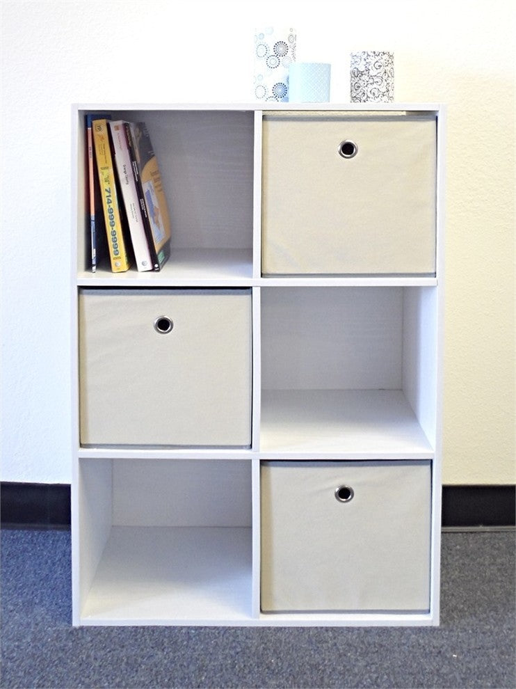 Proman Products Colonial Storage Cube White