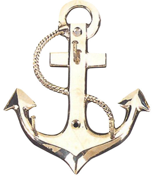 Brass Anchor Key Hanger