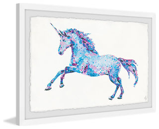 "Unicorn Magic Dust" Framed Painting Print, 18"x12"