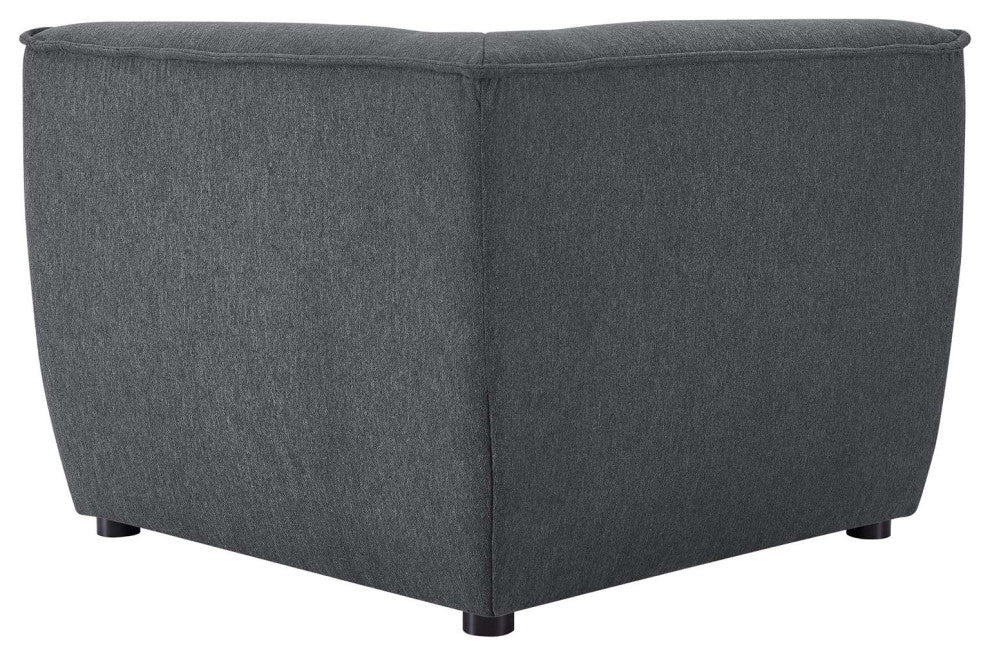 Sectional Sofa Set, Fabric, Dark Gray, Modern, Living Lounge Hospitality