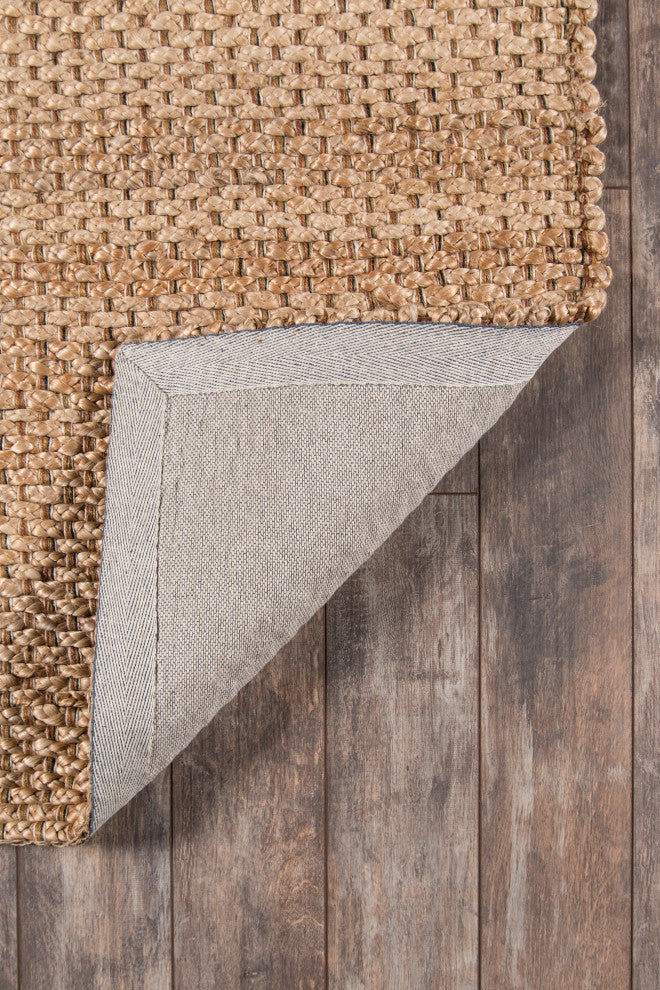 Momeni Bali Jute Hand Woven Natural Runner 2'3"x7'6"