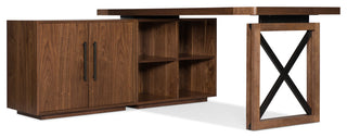 Elon Bunching Short Bookcase