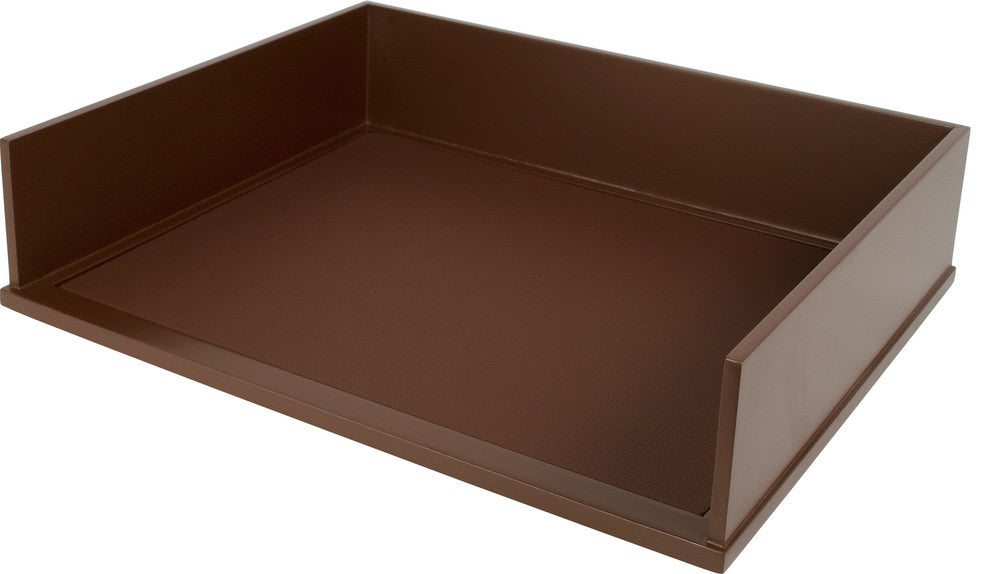 Stacking Letter Tray, Brown