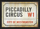 Piccadilly Circus Sign Print