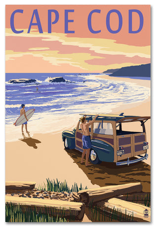 Lantern Press 'Coastal 1' Canvas Art, 16" x 24"