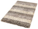 Taupe Modern Non Slip Washable Bathroom Rug, Lounge, Medium