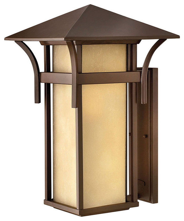 Hinkley Harbor Medium Wall Mount Lantern, Anchor Bronze