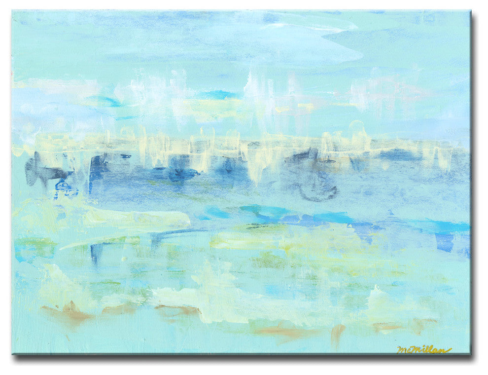 Water Hints' Canvas by Leslie Owens, 30"x20"