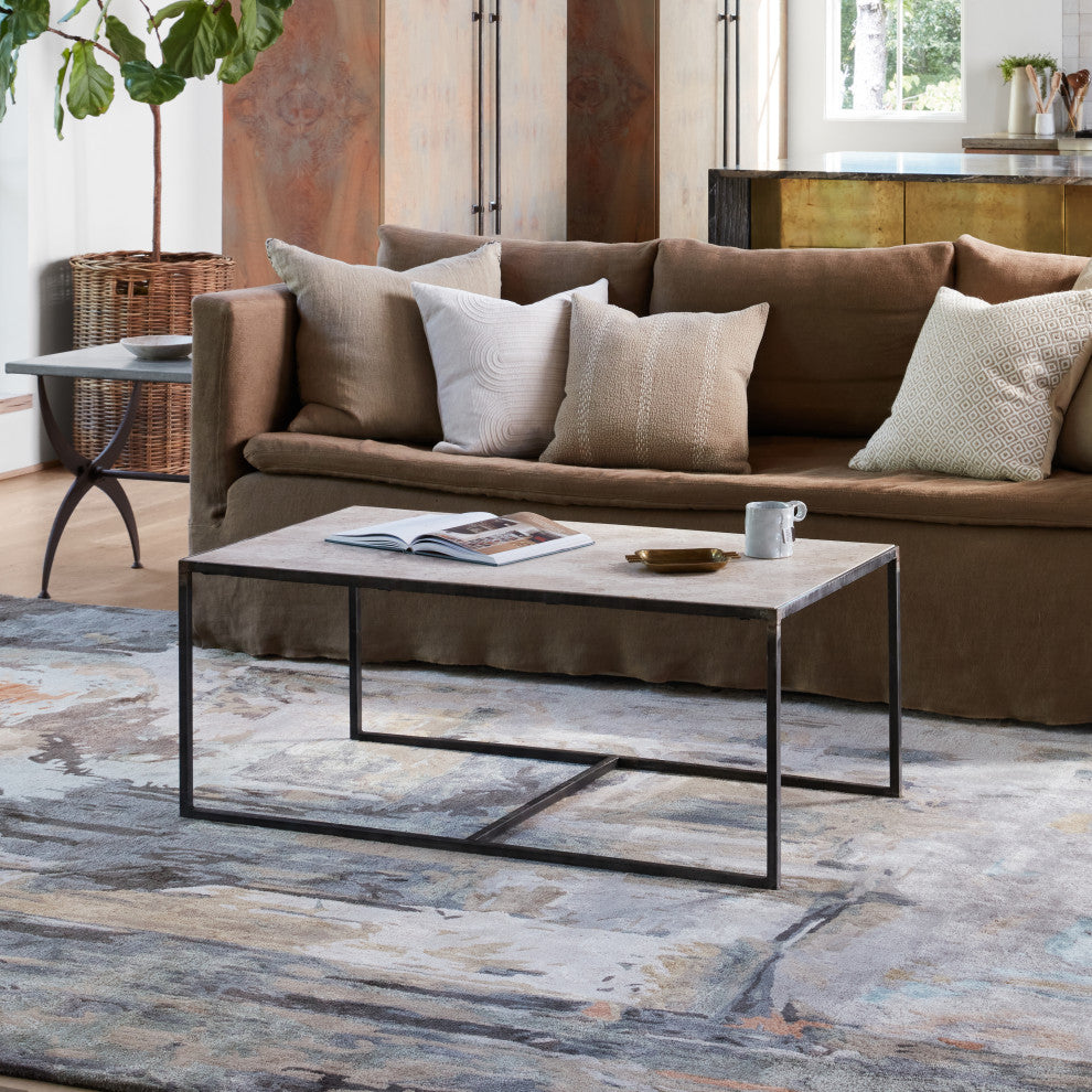 Jaipur Living Luella Handmade Gray/Blush Rug, 2'x3'