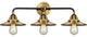 Innovations 288-3W-BAB-M4-AB-LED 3 Light Vanity Light, Black Antique Brass