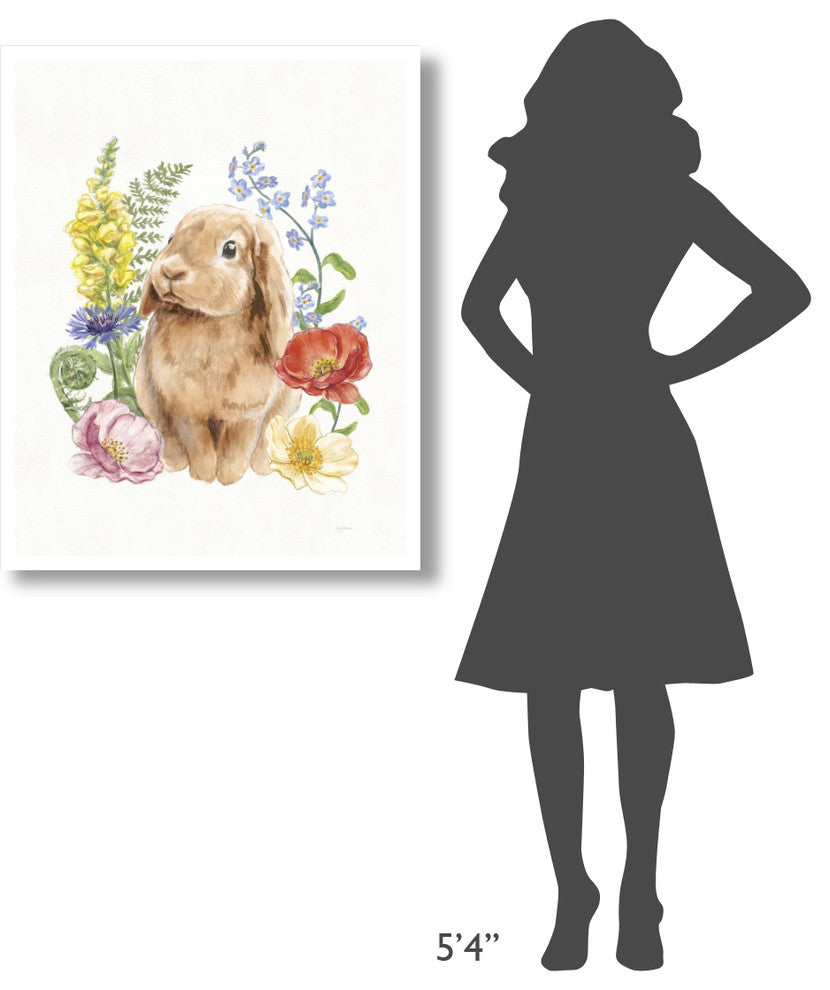 "Sunny Bunny I FB" Digital Paper Print by Mary Urban, 30"x37"