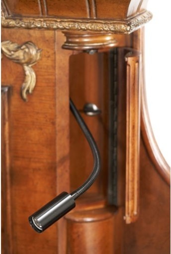 AICO Furniture, Villa Valencia Bed With Canopy, Chestnut, California King