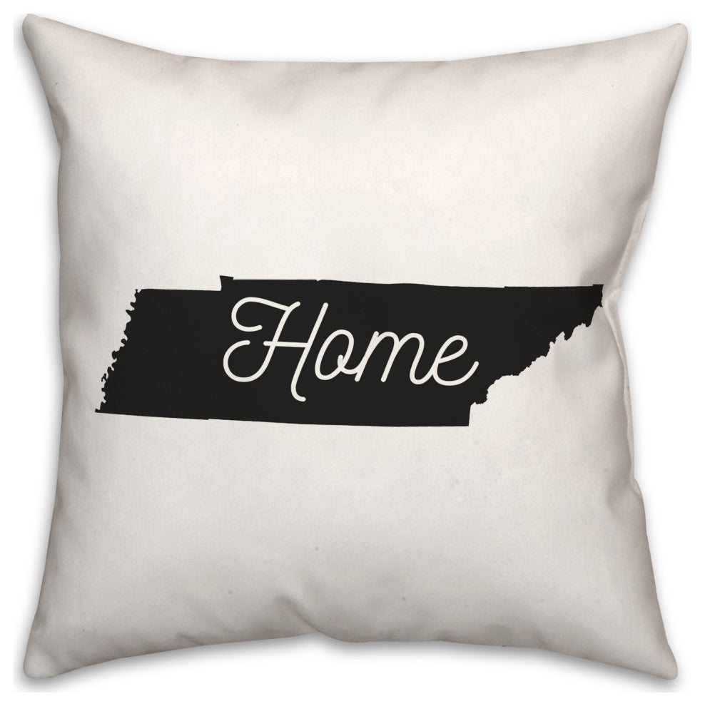 Tennessee Home 18x18 Spun Poly Pillow