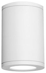 WAC Lighting Tube 7" Flush Mount 2700K Flood Beam, White