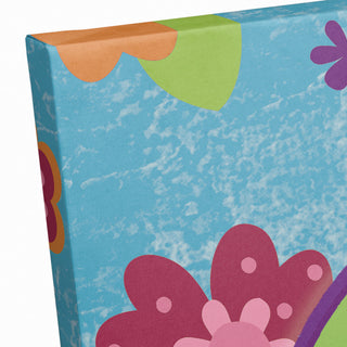 Love Peace Sign 20x20 Canvas Wall Art