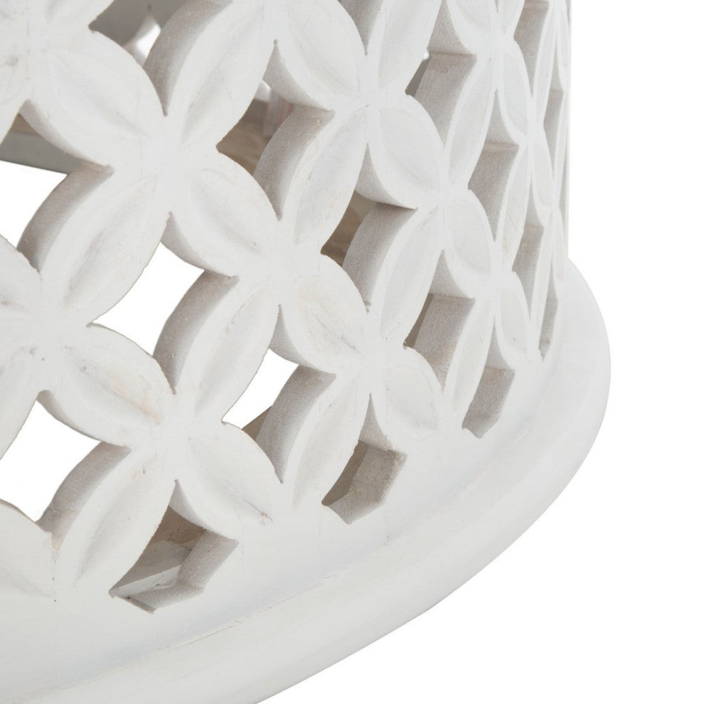 Safavieh Kaydix Round Coffee Table, White Washed, White Washed