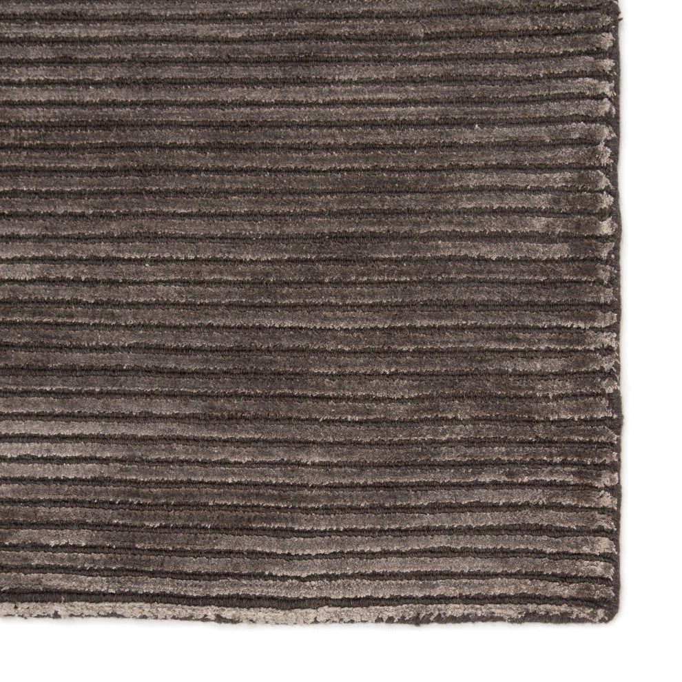 Jaipur Living Basis Handmade Solid Dark Gray Area Rug 12'X15'