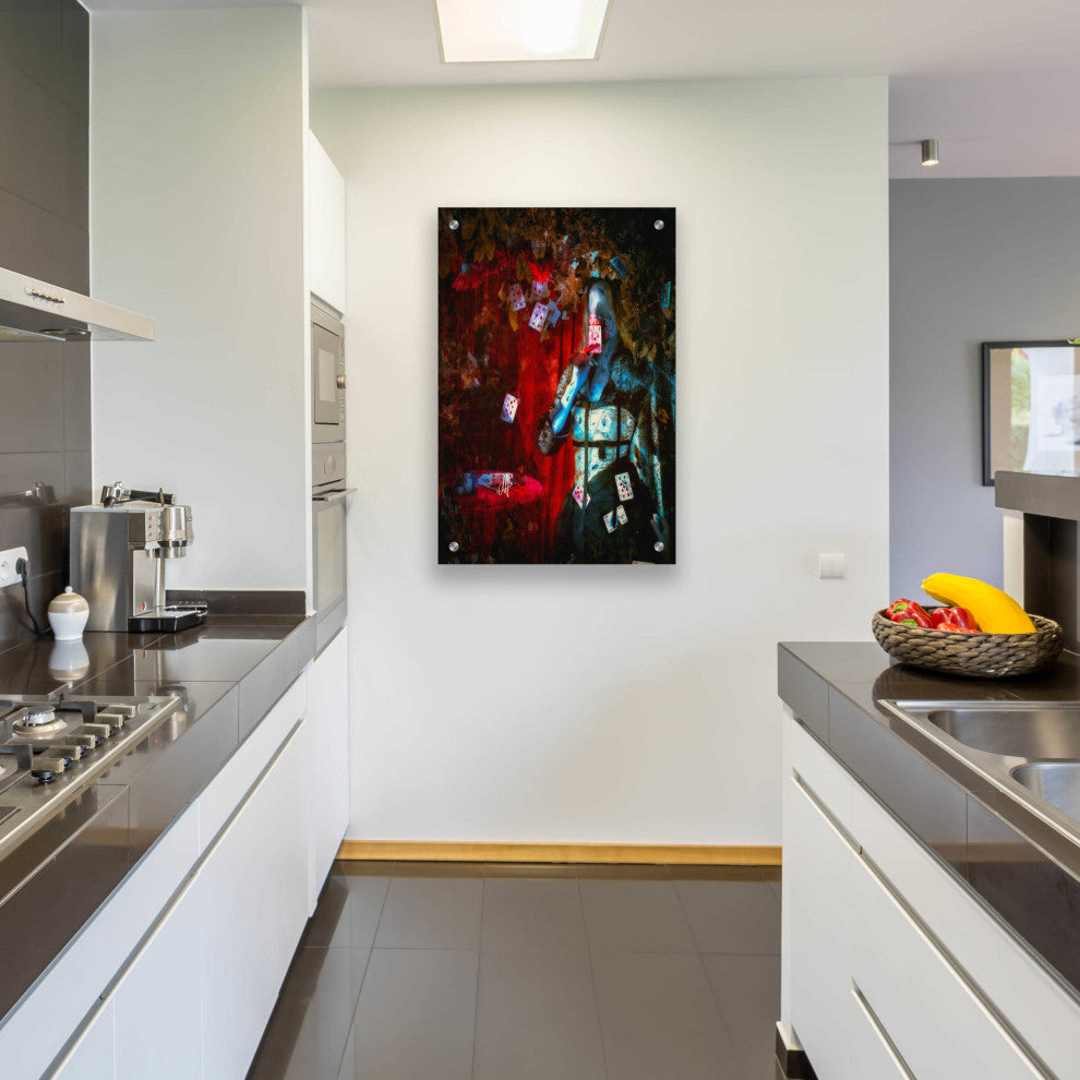 Epic Art 'Player' by Mario Sanchez Nevado, Acrylic Glass Wall Art, 24"x36"