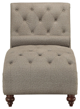 Bolingbrook Chaise With Bolster Pillow, Brown