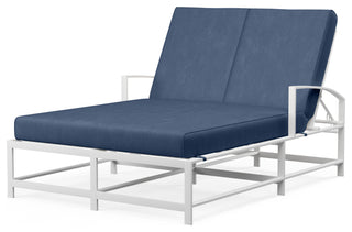 Bristol Spectrum Indigo Adjustable Double Outdoor Lounge Chaise