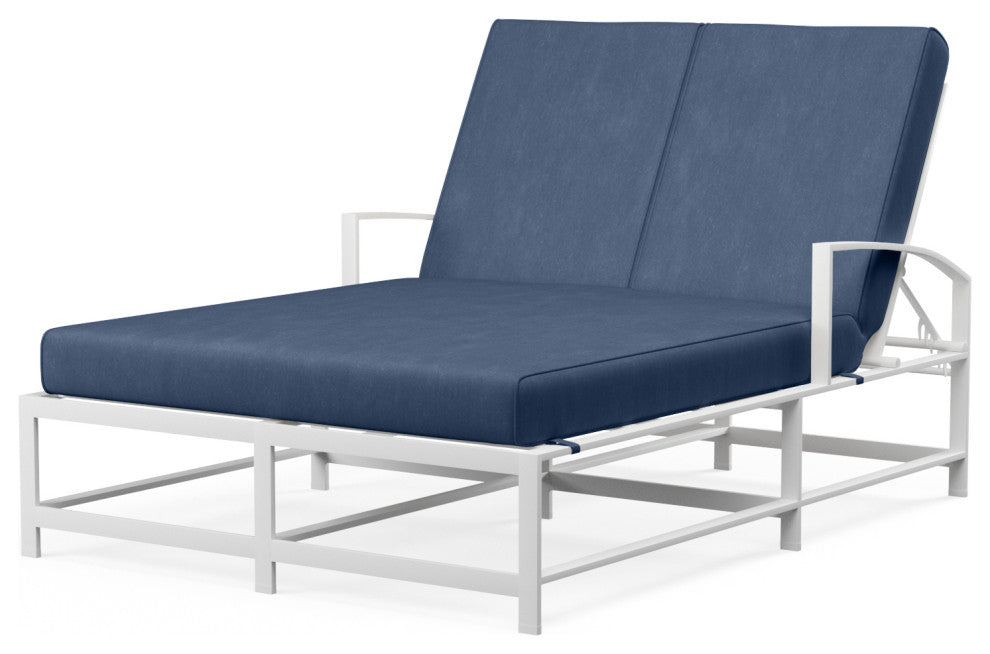 Bristol Spectrum Indigo Adjustable Double Outdoor Lounge Chaise