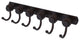 Mercury 6 Position Dotted Accent Tie and Belt Rack, Venetian Bronze
