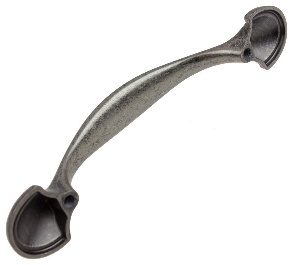 3" Center Rounded Arch Pull, Set of 3, Weathered Nickel