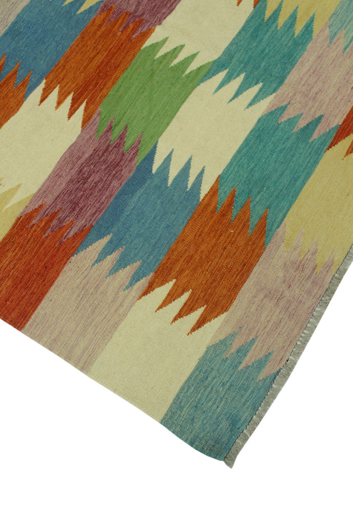 Winchester Kilim Ghous Rust Rug