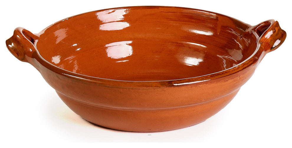 Ancient Cookware, Mexican Clay Mini Unlidded Cazuela, 12 Ounces
