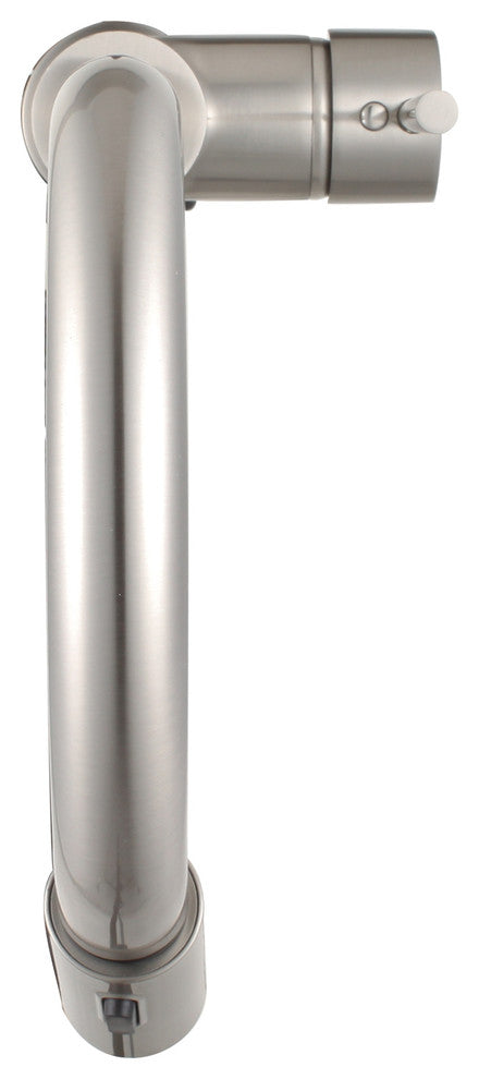 Morgana 16" Single Handle Pull Down Standard Kitchen Faucet, Brushed Nickel