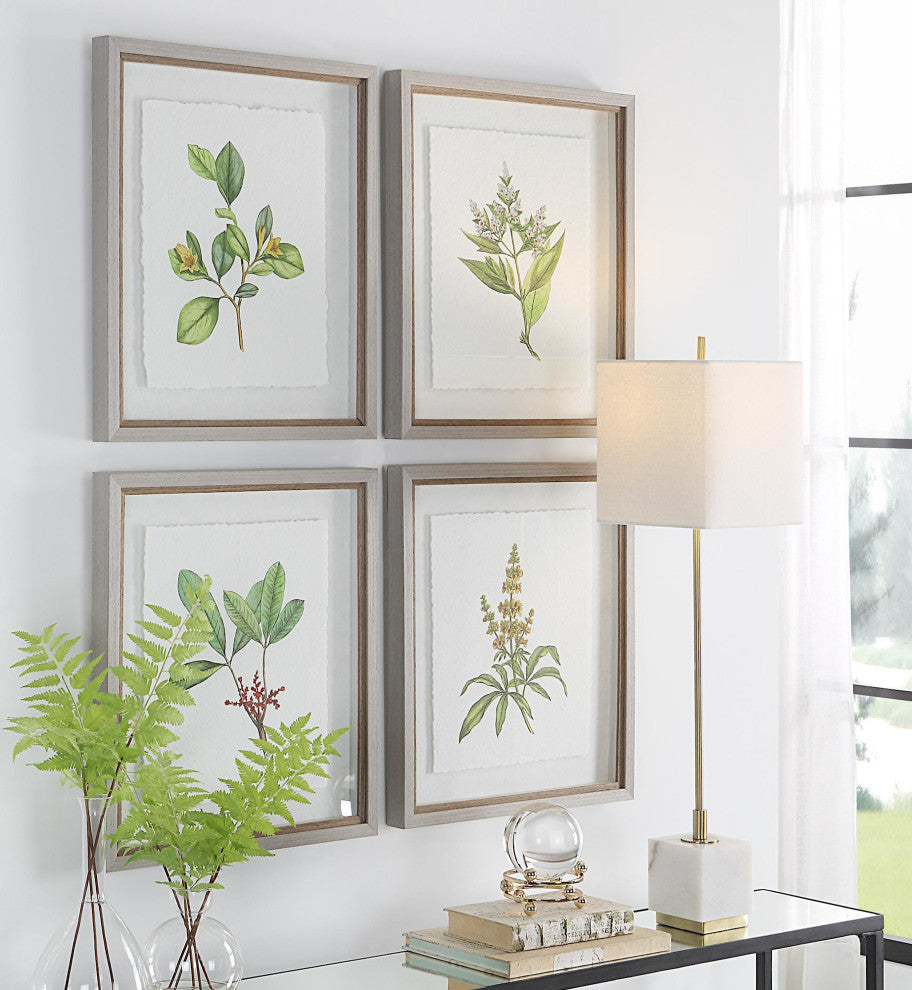 Uttermost 41461 Wildflower Study 22" x 19" Framed Floral Painting